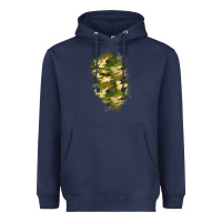 Navy camouflage patch 1 Heavyweight Hoodie - BundleAndBundleShop