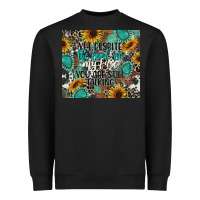 Black yet despite the look on my face you are still talk Heavyweight Sweatshirt - CowGirlArtShop