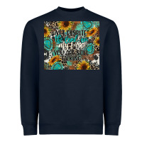 Navy yet despite the look on my face you are still talk Heavyweight Sweatshirt - CowGirlArtShop
