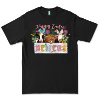 Black happy easter heifers Premium Tee - MaliasSmallBusiness