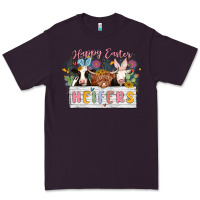 Plum happy easter heifers Premium Tee - MaliasSmallBusiness