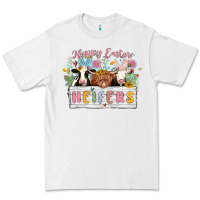 White happy easter heifers Premium Tee - MaliasSmallBusiness