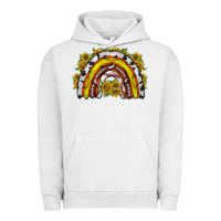 Pigment Lunar Rock sunflower sports rainbow Urban Hoodie - RacoonDesign