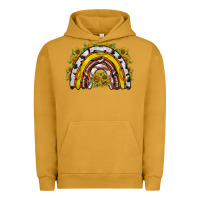 Pigment Peanut Butter sunflower sports rainbow Urban Hoodie - RacoonDesign