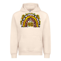 Sandshell sunflower sports rainbow Urban Hoodie - RacoonDesign