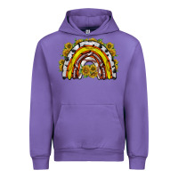 Tulip sunflower sports rainbow Urban Hoodie - RacoonDesign
