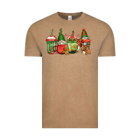 Vintage Coffee christmas gnomes coffee Vintage Tee - Jasminsmagicworld