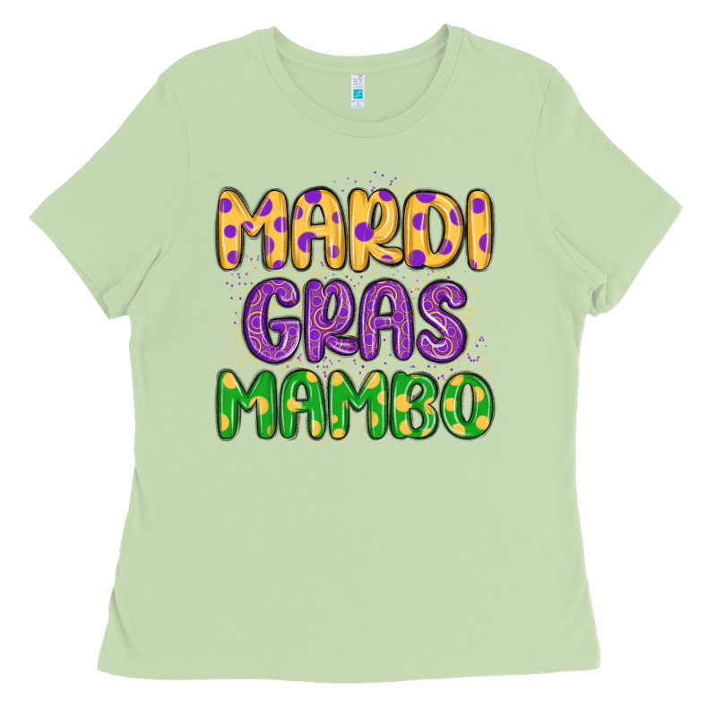 Mardi Gras Mambo Ladies Tee by MaliasSmallBusiness | Teevron