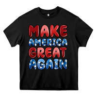 Black make america great again Heavy Core Tee - MaliasSmallBusiness