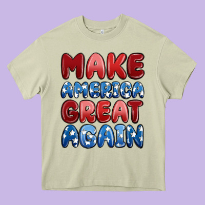 Make America Great Again Heavy Core Tee Designed By Maliassmallbusiness