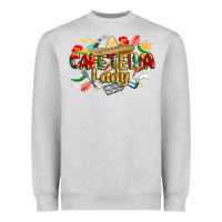 Heather Grey cinco de mayo cafeteria lady Heavyweight Sweatshirt - CowGirlArtShop