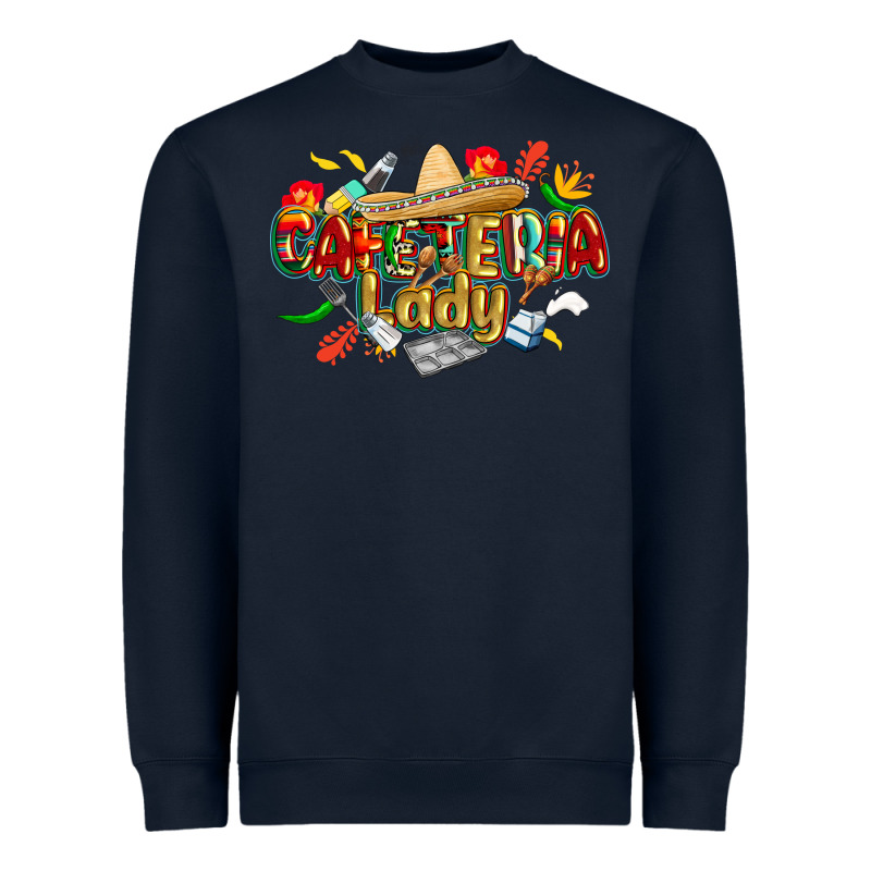 Cinco De Mayo Cafeteria Lady Heavyweight Sweatshirt by CowGirlArtShop | Teevron