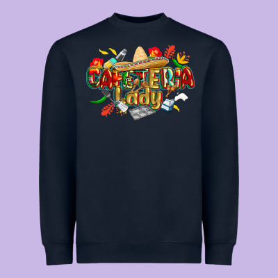 Cinco De Mayo Cafeteria Lady Heavyweight Sweatshirt Designed By Cowgirlartshop