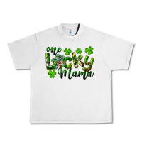 Lunar Rock st. patrick's day one lucky mama Urban Heavy Tee - RanaPortraitStore