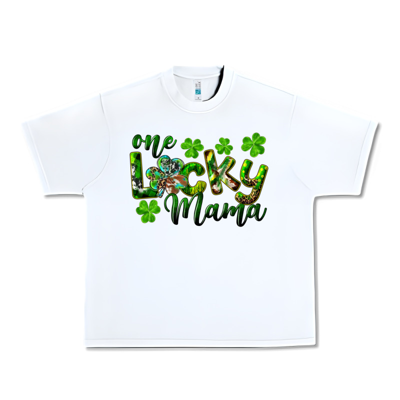 St. Patrick's Day One Lucky Mama Urban Heavy Tee by RanaPortraitStore | Teevron