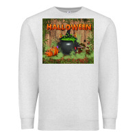 Oatmeal Heather halloween tumbler Premium Sweatshirt - BundleAndBundleShop