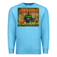 Ocean Blue halloween tumbler Premium Sweatshirt - BundleAndBundleShop