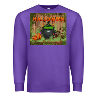 Purple halloween tumbler Premium Sweatshirt - BundleAndBundleShop