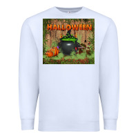 White halloween tumbler Premium Sweatshirt - BundleAndBundleShop