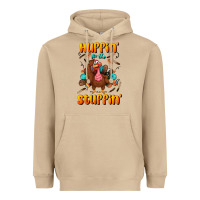 Mushroom huffin' for the stuffin' Heavyweight Hoodie - BundleAndBundleShop