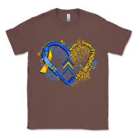 Chestnut world down syndrome day heart Classic Tee - Artiststas