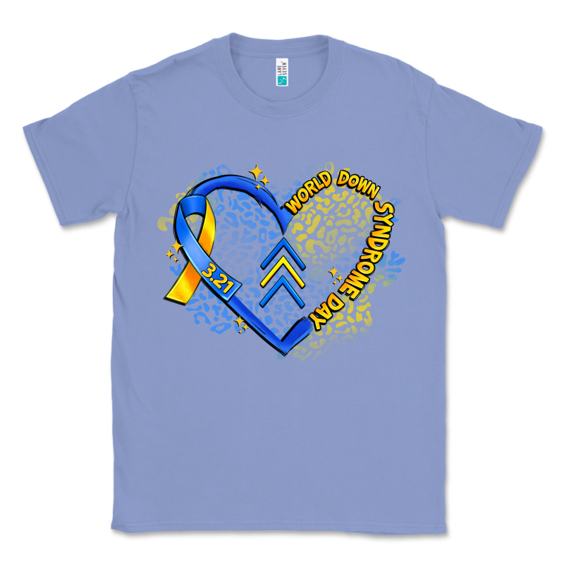 World Down Syndrome Day Heart Classic Tee by Artiststas | Teevron