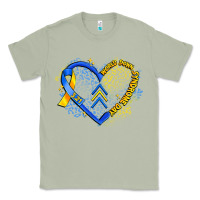 Matcha world down syndrome day heart Classic Tee - Artiststas