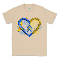 Mushroom world down syndrome day heart Classic Tee - Artiststas