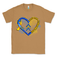 Toasted Coconut world down syndrome day heart Classic Tee - Artiststas