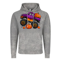 Cloud Rock halloween jack o lantern monster truck Vintage Hoodie - Jasminsmagicworld