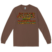 Chestnut juneteenth 1865 Long Sleeve Tee - NancyCooperArtShop