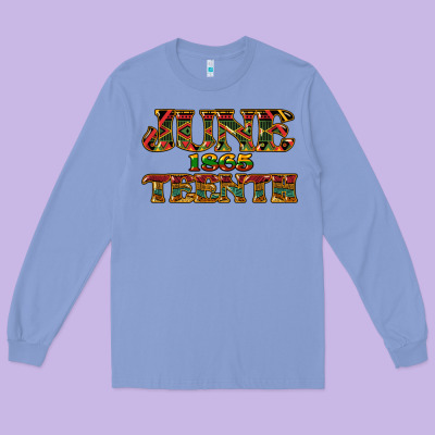 Juneteenth 1865 Long Sleeve Tee Designed By Nancycooperartshop
