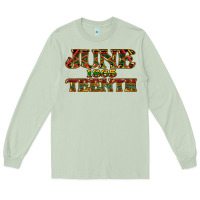 Matcha juneteenth 1865 Long Sleeve Tee - NancyCooperArtShop