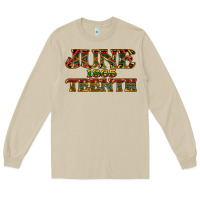 Mushroom juneteenth 1865 Long Sleeve Tee - NancyCooperArtShop