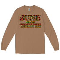 Toasted Coconut juneteenth 1865 Long Sleeve Tee - NancyCooperArtShop