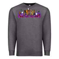 Charcoal Heather halloween mini libbey glass Premium Sweatshirt - BundleAndBundleShop