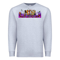 Heather Grey halloween mini libbey glass Premium Sweatshirt - BundleAndBundleShop