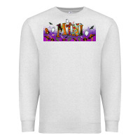 Oatmeal Heather halloween mini libbey glass Premium Sweatshirt - BundleAndBundleShop