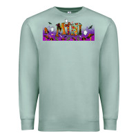 Seafoam halloween mini libbey glass Premium Sweatshirt - BundleAndBundleShop
