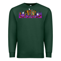 Sports Green halloween mini libbey glass Premium Sweatshirt - BundleAndBundleShop