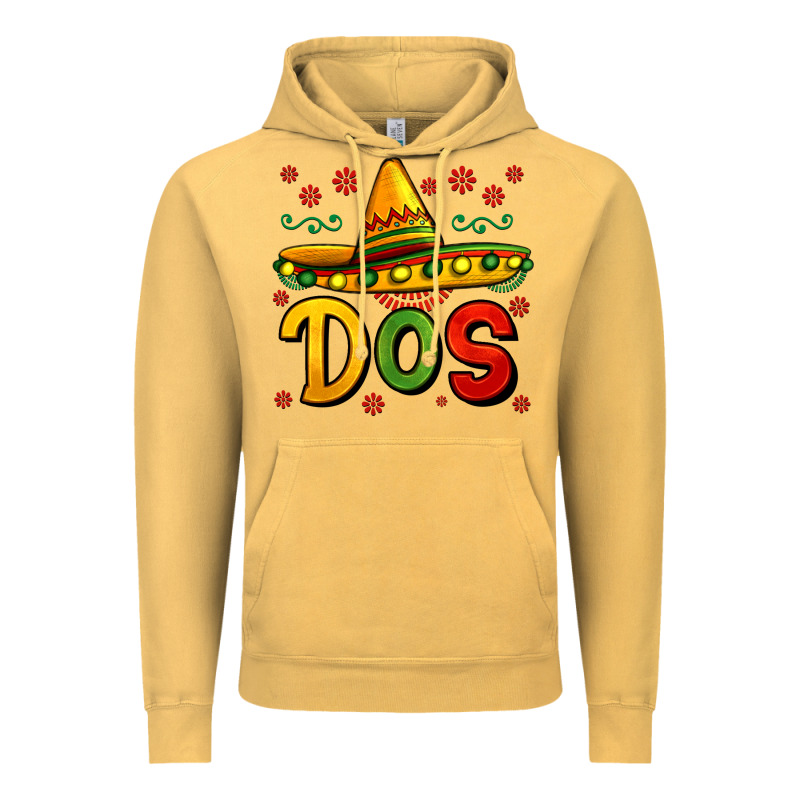 Dos My Second Mexican Birthday Vintage Hoodie by Jasminsmagicworld | Teevron