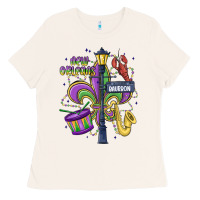 New Orleans Mardi Gras Streets Ladies Tee | Teevron
