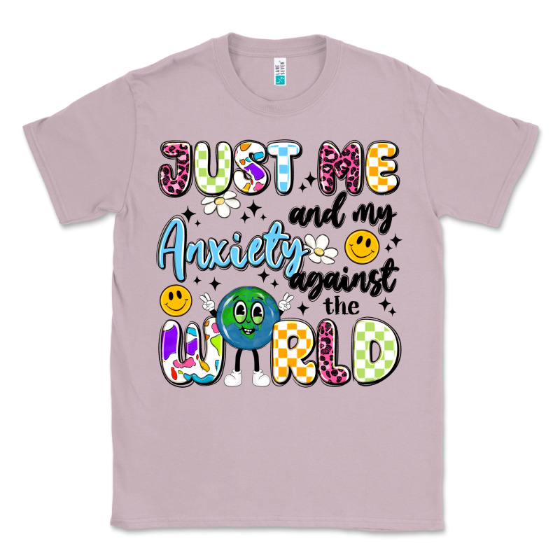 Just Me And My Anxiety Against The World Classic Tee by Artiststas | Teevron