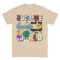Mushroom just me and my anxiety against the world Classic Tee - Artiststas