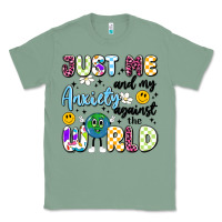 Sage just me and my anxiety against the world Classic Tee - Artiststas