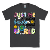 Smoke just me and my anxiety against the world Classic Tee - Artiststas