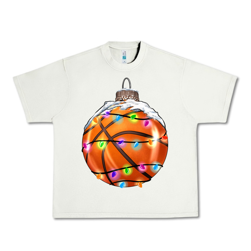 Christmas Basketball Urban Heavy Tee by RanaPortraitStore | Teevron