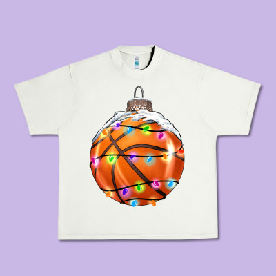 Christmas Basketball Urban Heavy Tee Designed By Ranaportraitstore