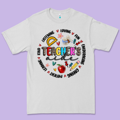 Teachers Aide Premium Tee Designed By Maliassmallbusiness
