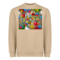 Mushroom teacher autism Heavyweight Sweatshirt - CowGirlArtShop